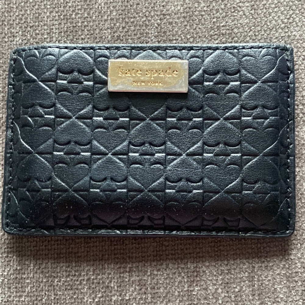 ♠️ Kate Spade card older black, used